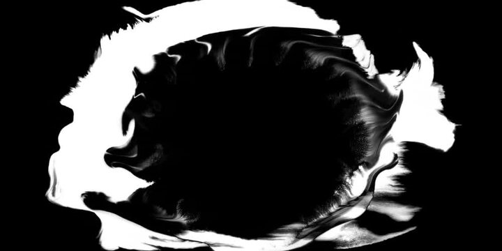 ink transition splatter blot spreading left to right turbulent moving abstract painting animation background new cool nice motion dynamic beautiful 3d rendering 4k footage