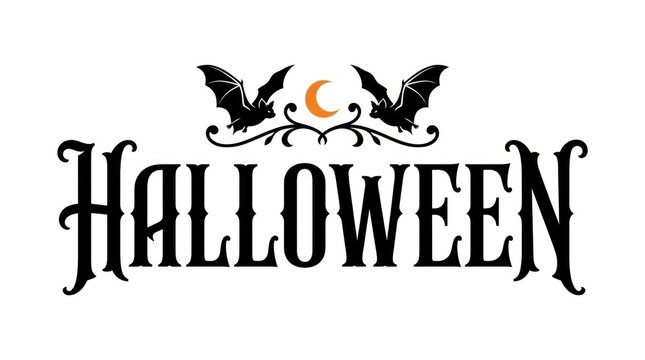 Spooky and elegant halloween typography a collection of frightful fonts and design elements for october 31st
