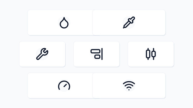 Smart Water Network Leak Detection Utility Pipeline 7 Vector Icon Set Isolated Background