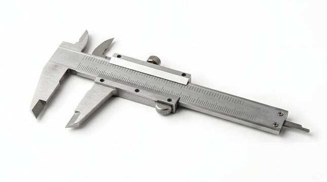Metal caliper measuring tool