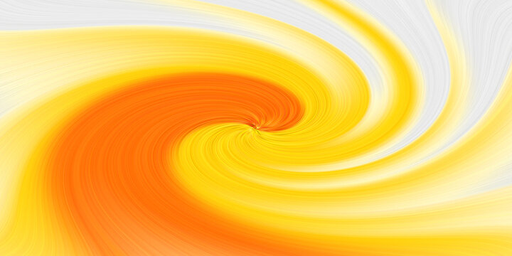 Twirling orange yellow swirl vortex design for vibrant digital backgrounds.