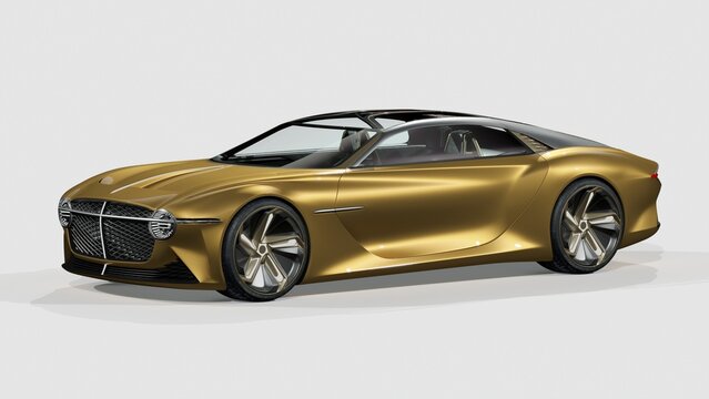 Romania &ndash; May 2026: Bentley EXP 100 GT concept - concept two doors	
