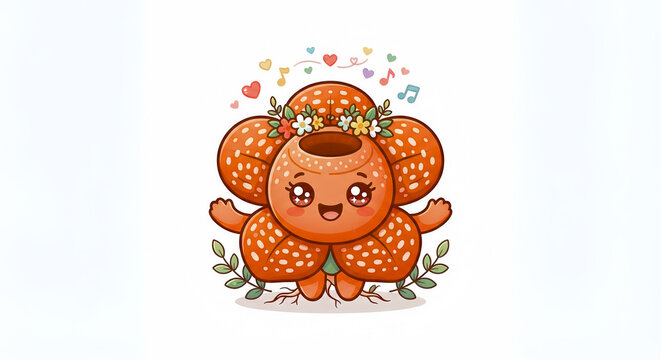 A cute raflesia Arnoldi is Giant Padma from Indonesia