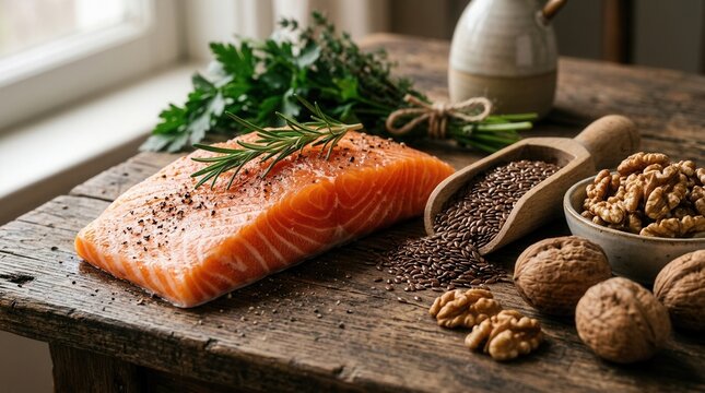 Superfoods packed with antioxidants and omega 3 fatty acids, providing nutrient dense support for immunity and brain memory