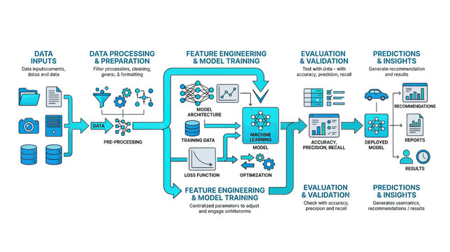 Machine Learning Workflow Diagram