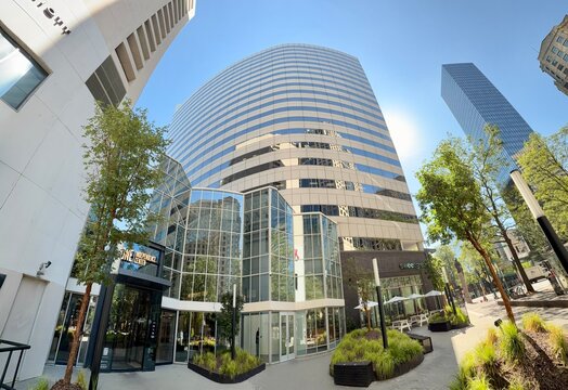 One Independence Center building in Uptown Charlotte, NC