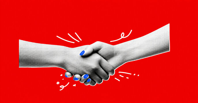 Business handshake