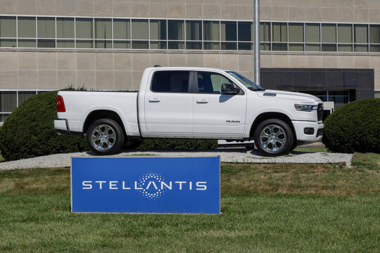 Stellantis Transmission plant. Ram 1500 Bighorn Crew Cab 4X4 at the Stellantis plant for Dodge, Chrysler, and Jeep. MY:2026