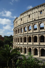 Obraz premium El Coliseo Romano en Roma, Italia