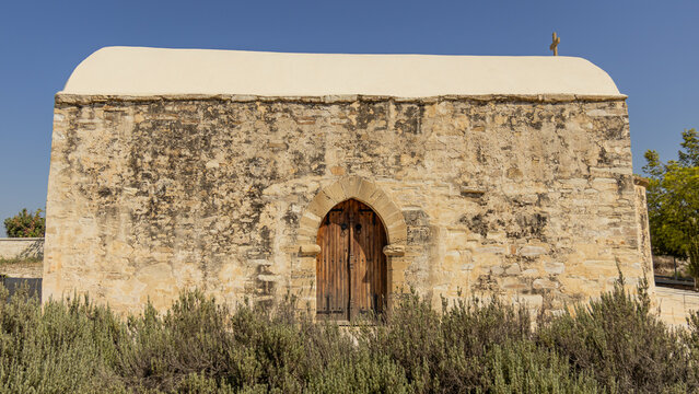 Old Stone Chapel of Panagia Astasiotissa in Agios Theodoros Village, Larnaca, Cyprus
