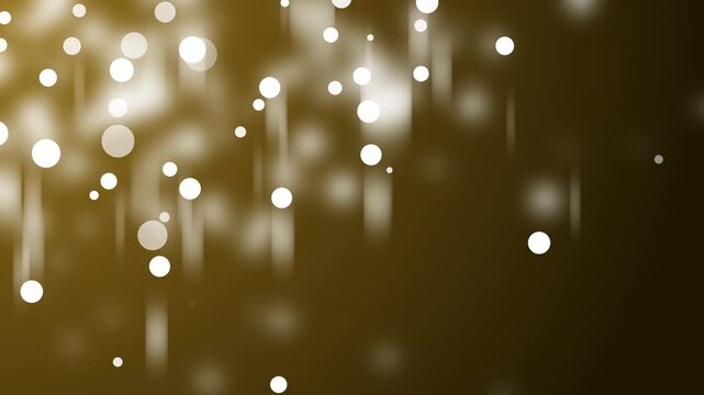 Abstract bokeh background with soft glowing dots and vertical streaks animation