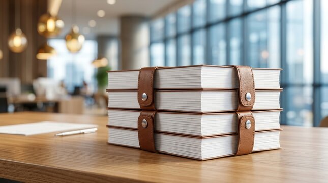 Organized technical documentation manuals in binders with accessible office documents and reports