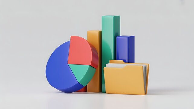 3d pie chart with arrow