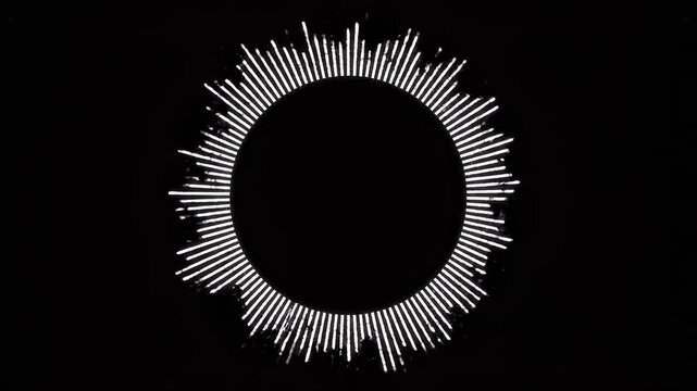 Solar eclipse phases progression in dark sky showing details and celestial event phases during totality