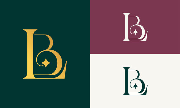 LB monogram logo , LB lettermark logo , LB initial logo , L and B logo design , Modern LB logo design , bl or lb logo design