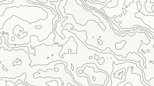 Abstract topographic map background in neutral tones