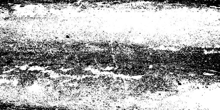 Rough black and white texture vector. Distressed overlay texture. Grunge background. Abstract textured effect. Vector Illustration. Black isolated on white background. EPS10