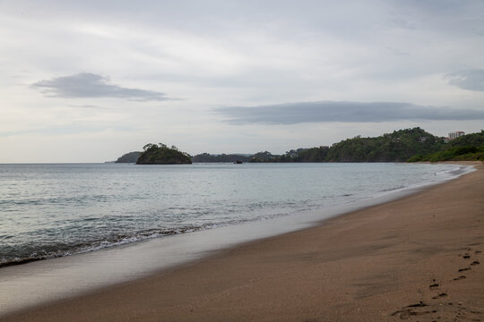 View of Playa Brasilito, a spacious beach to go to the amazing Playa Conch&agrave;l (Guanacaste, Costa Rica).