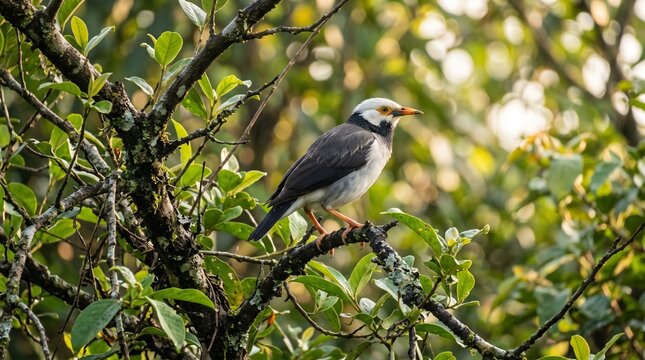Black collared starling
