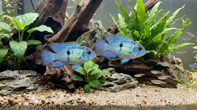 Blue Acara Fish