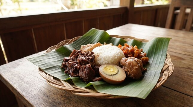 Indonesian Nasi Gudeg