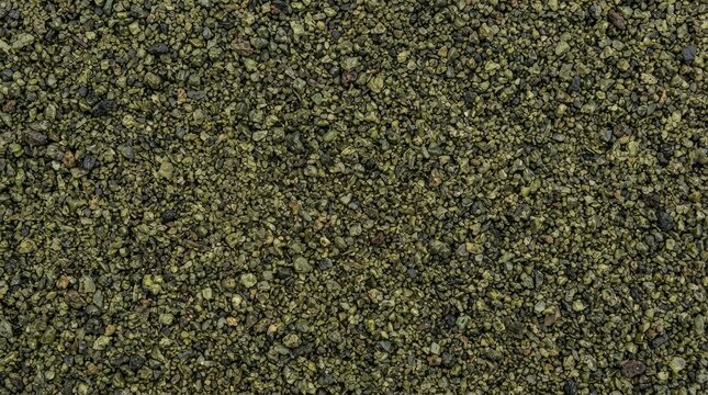 Seamless full frame flat lay background of ground pepper