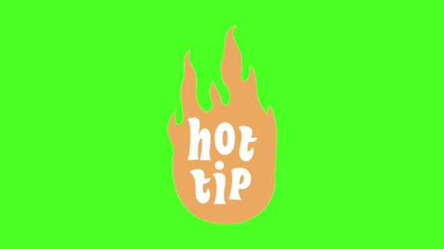 vector illustration of a fire