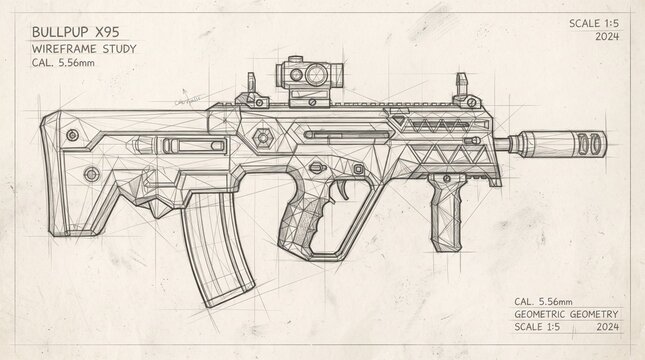 gun and bullets