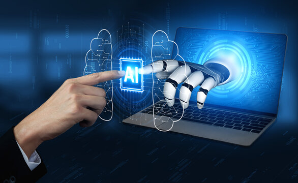 AI brain processes big data with generative AI, LLMs, and machine learning to support business decisions, prompt engineering, and future agentic artificial intelligence systems. spline