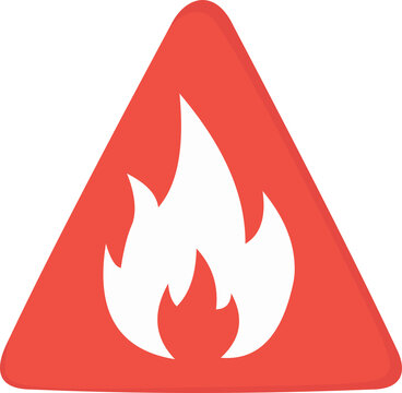 fire danger sign