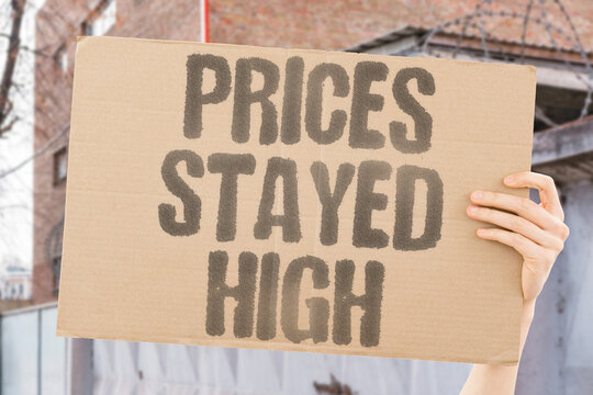 "Prices stayed high" Contradiction between campaign promise and actual grocery costs. BROKEN. PLEDGE. INFLATION. GROCERIES. CONTRADICTION.