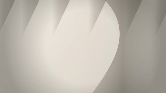 Pale vertical panels slide across a dark background revealing a contrasting surface sliding