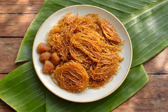 Jawada Kue Rambut Traditional NTT Crispy Cake