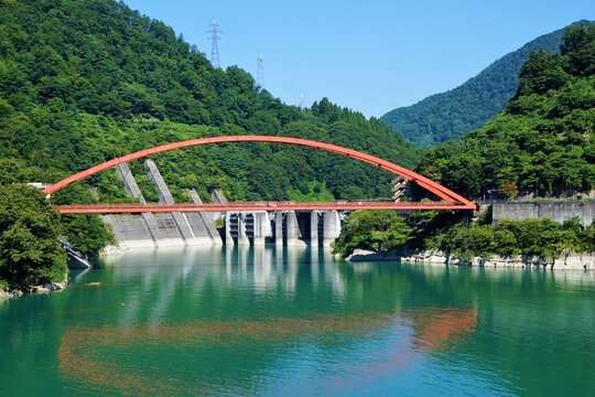 黒部渓谷鉄道からの車窓風景　