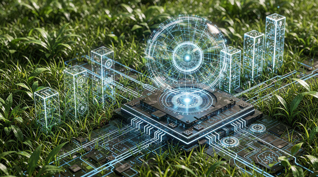 Harmonious Integration of Advanced Digital Technology and Green Environment