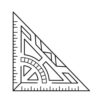 Drafting Triangle Ruler