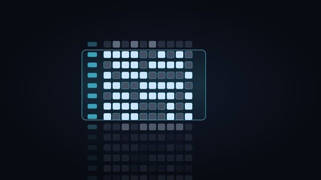 Glowing Rectangular Information Matrix