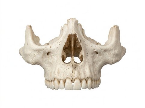 Anatomical Maxilla And Mandible Skull Bone Structure