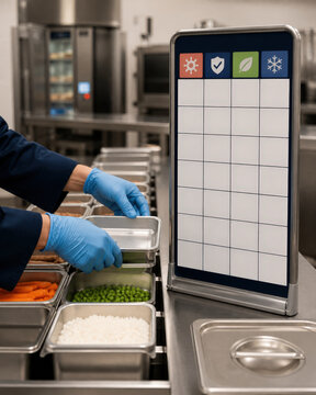 Airline Catering Allergen Safety Workflow and Meal Control Board