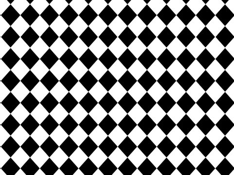 Black and white diamond pattern background texture
