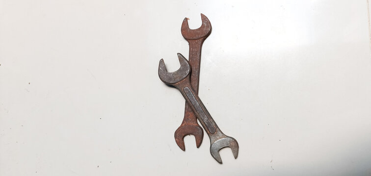 old rusty key