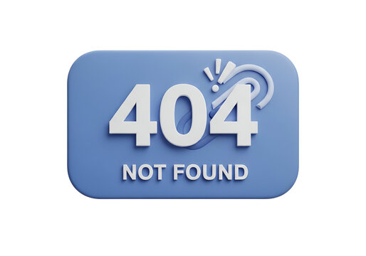 404 error page not found icon, digital glitch, broken link, lost connection