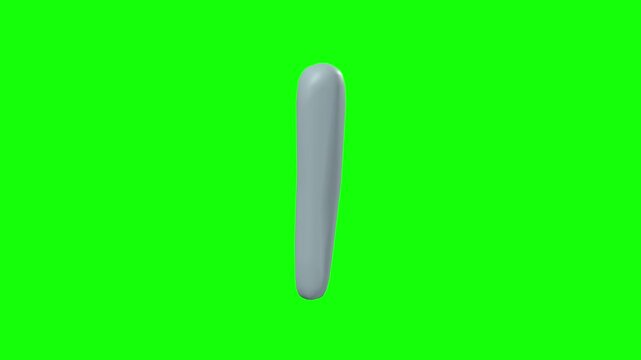 Left Lacrimal Sac Rotation Green Screen CC BY