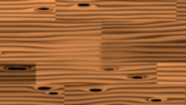 Wood grain pattern with knots