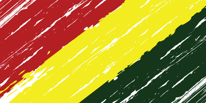 Modern and spectacular reggae music background image design with green, yellow and red colors. eps 10