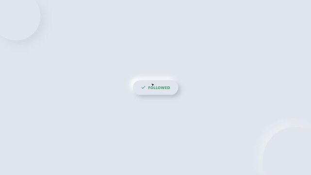 Minimalist soft gray background with a green checkmark button for modern design projects. Perfect for websites, apps, or presentations.