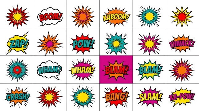 set of flower icons