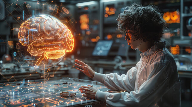 Innovative Tech Lab: A Visionary Scientist Unraveling the Myster