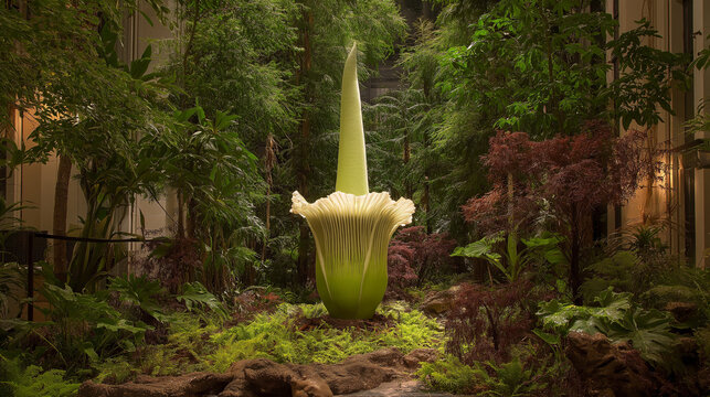 Corpse Flower Bloom Titan Arum