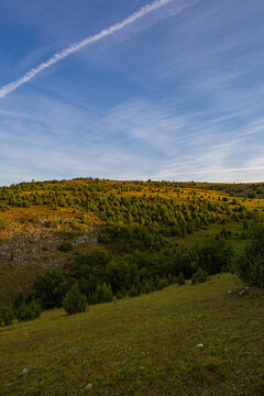 Sunrise landscape in Uvac Special Nature Reserve, Serbia